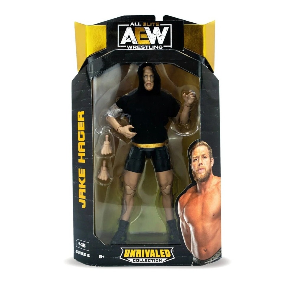 Jake Hager | AEW Unrivaled Collection Series 6 Wrestling Action Figure Jazwares